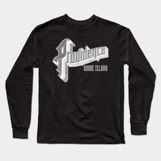 Vintage Providence, RI Long Sleeve T-Shirt